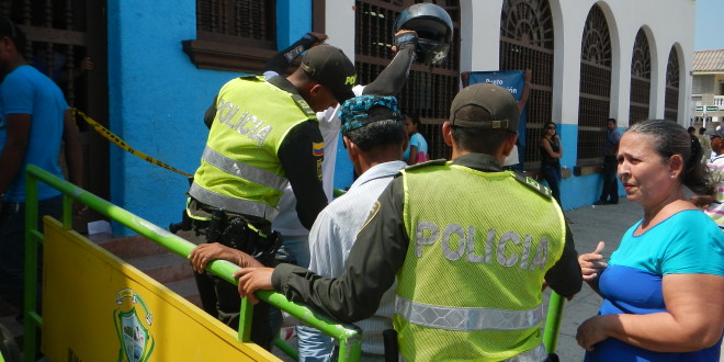 200 uniformados de la Policía Nacional vigilarán el plebiscito en el casco urbano de Ciénaga