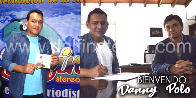 El cantante cienaguero Danny Polo firmó contrato de exclusividad con Discos Fuentes