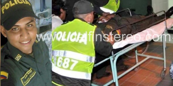 Herido auxiliar de la policía en atentado criminal ocurrido en Ciénaga