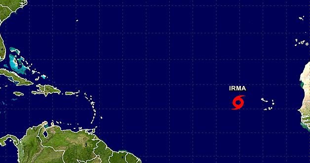 Se forma la tormenta Irma y amenaza convertirse en huracán rumbo al Caribe