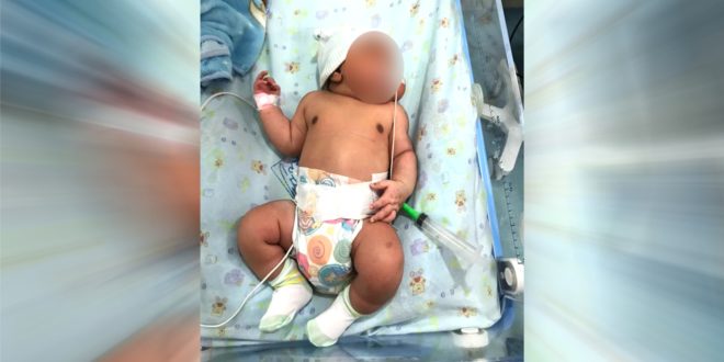 Nació en Ciénaga el bebé más grande de Colombia. Pesa 6.380 gramos