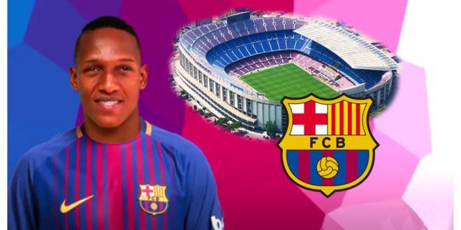 Yerry Mina ya es jugador del Barça