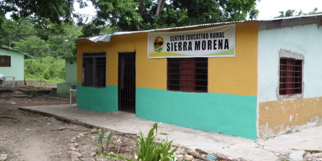 Centro educativo Sierra Morena (Palmor) contará con energía eléctrica